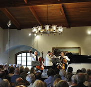 Performers in the Silverado Room at Silverado Vineyards